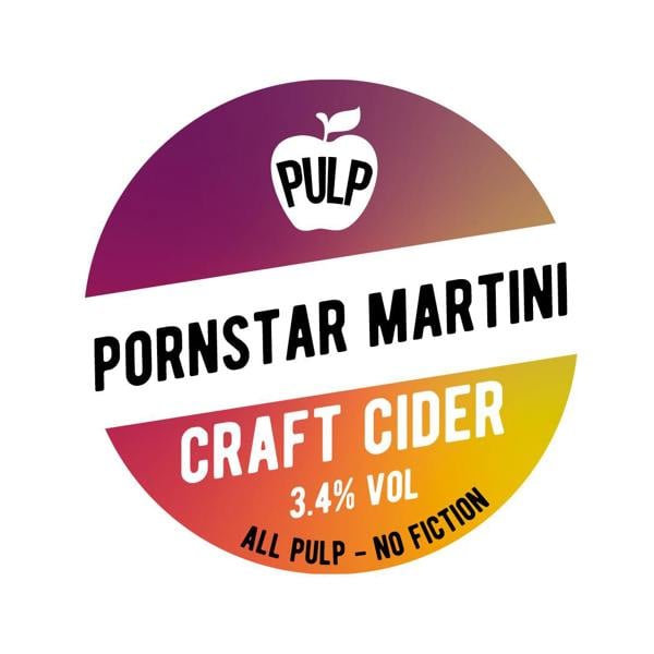 PULP Cider PULP Pornstar Martini Cider 3.4% 20L BIB (35 Pints)