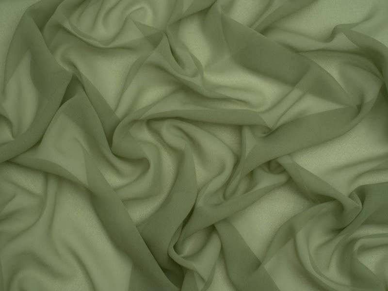 Minerva Core Range Minerva Light Sheer Chiffon Fabric - Plain Design Dressmaking Fabric, 110 cm / 44" Wide - per metre