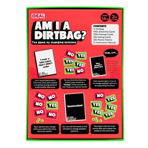 Games Am I A Dirtbag? Party Game