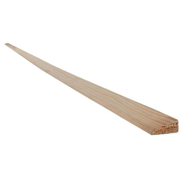 Snowdon Timber Pine Wedge Glass Bead Moulding (T) 8mm (W) 21mm (L) 2400mm