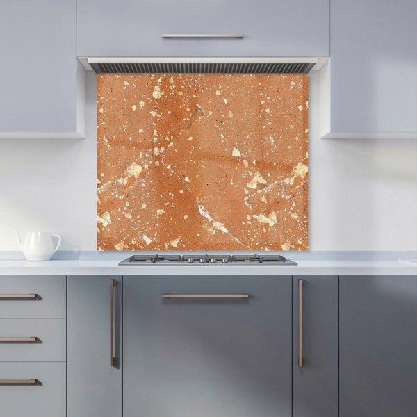 Warren Reed - Designer Pale Terracotta Quartz Effect Kitchen Splashback