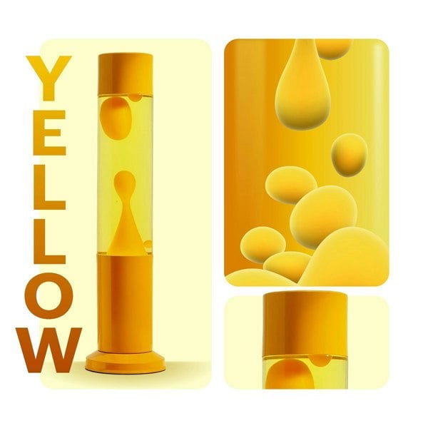 Nova Baby Yellow Liquid & Orange Wax