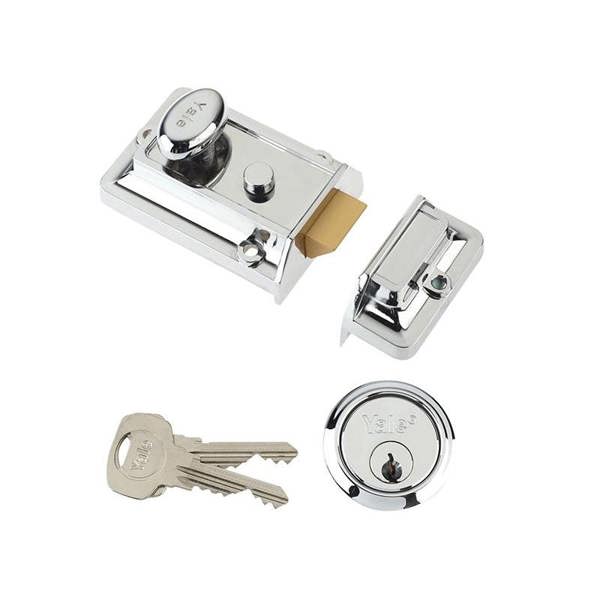 Yale Locks 77 Traditional Nightlatch - Multi Colour - 