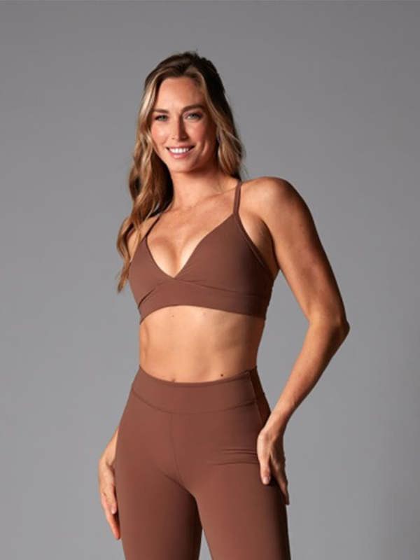 Tavi Adjustable Studio Sports Bra - Clove