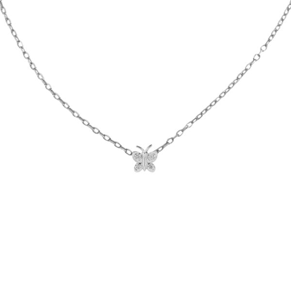 BLOOMTINE | Enchanting Flutterfly™ Sterling Silver Butterfly Necklace | The Perfect Gift Jewellery