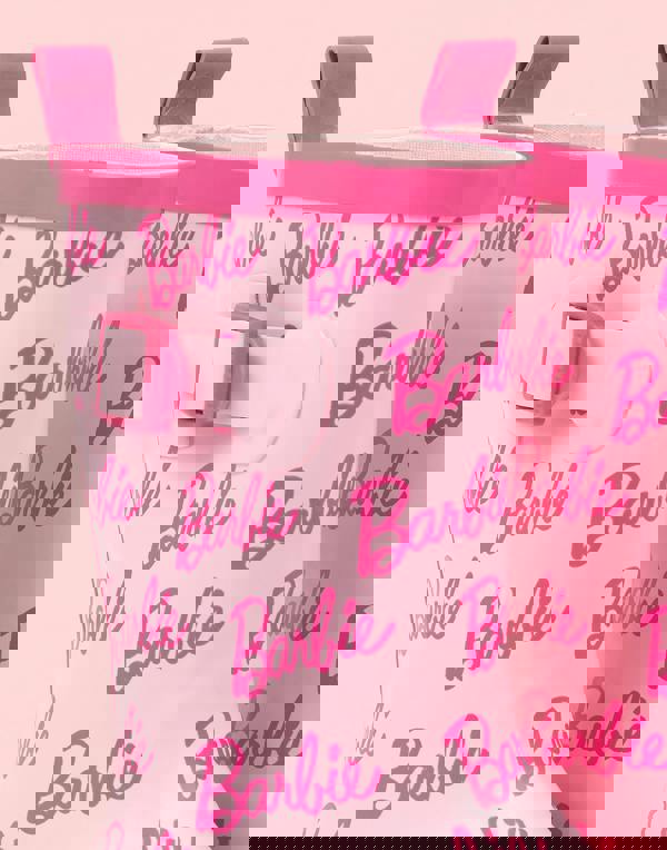 Barbie Unisex Kids Pink Logo Wellington Boots without Handles