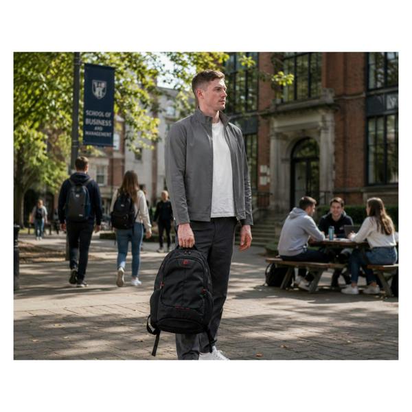 Crossgear Lisbon Laptop Backpack - 30L Everyday Commuter Rucksack