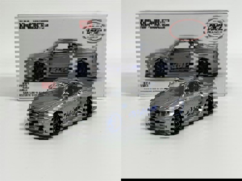 Mini GT Nissan Skyline GT R R34 Kaido Works Shinjuku V1 1:64 Mini GT KHMG143