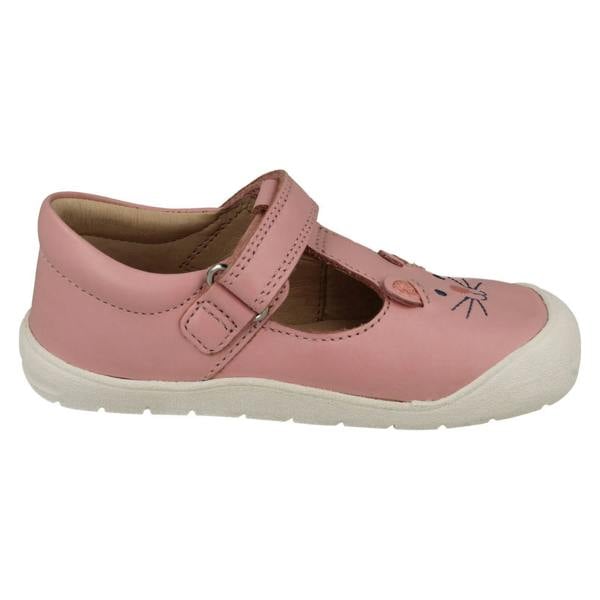 Start-rite Girls JoJo Maman BèBè By Startrite T-Bar Animal Detailed Shoes Buddy
