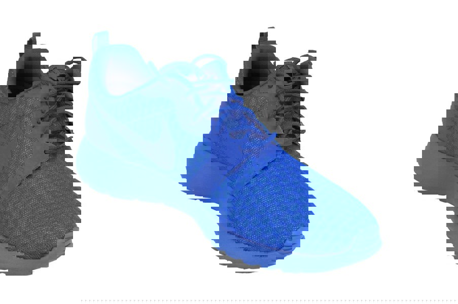 Nike Rosherun HYP Mens Trainers 636220  440 - Racer Blue Black 440 - Photo 3