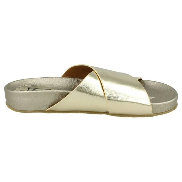 Down to Earth Ladies Down To Earth Metallic Mules