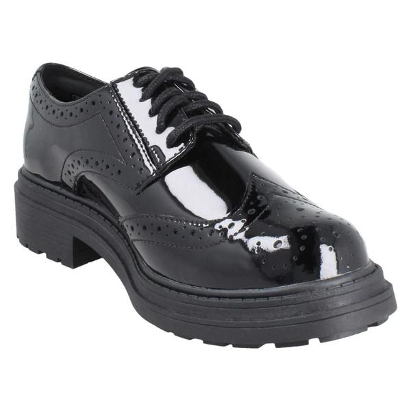 Clarks Ladies Clarks Chunky Sole Brogue Lace Up Shoes Orinoco3 Derby
