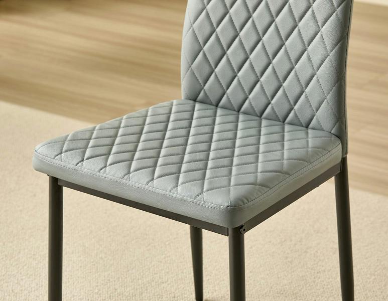 Emily Leather Comfort Dining Chairs - Set of 4 - Madefor.Living