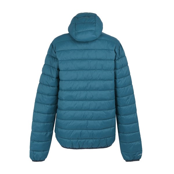 Regatta Men's Marizion Baffled Hooded Padded Jacket - Moroccan Blue/Fox