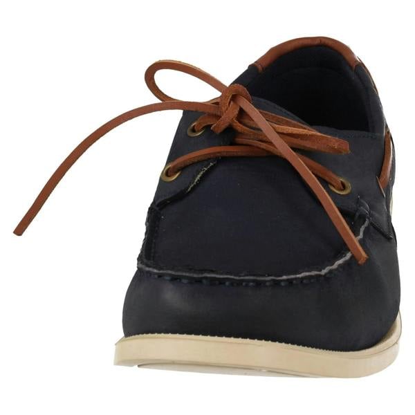 Thomas Blunt Mens Thomas Blunt Lace Up Leather Deck Shoes A2222