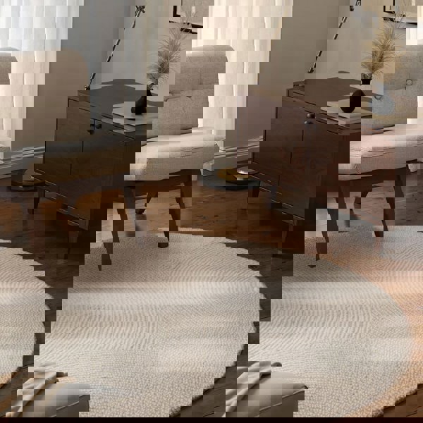 Eleni Wool Rug – Natural Cream Colour