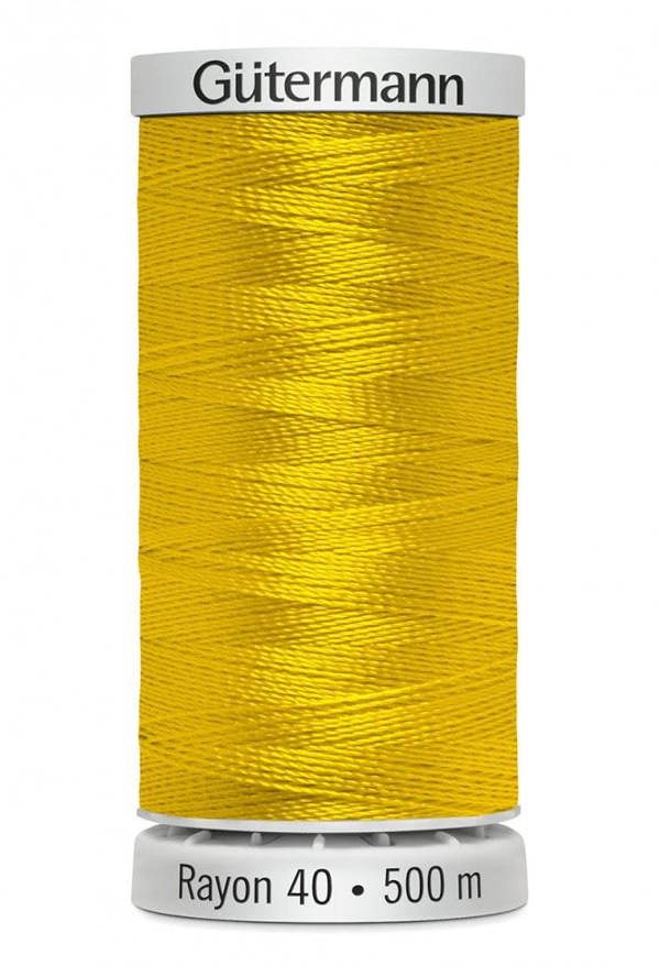 Gutermann No 40 Sulky Rayon Embroidery Thread 500m Rayon Thread Suitable For Embroidery