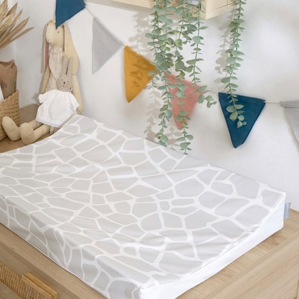 Anti-Roll Changing Mat - Little Mykonos - The Tiny Bed Company™