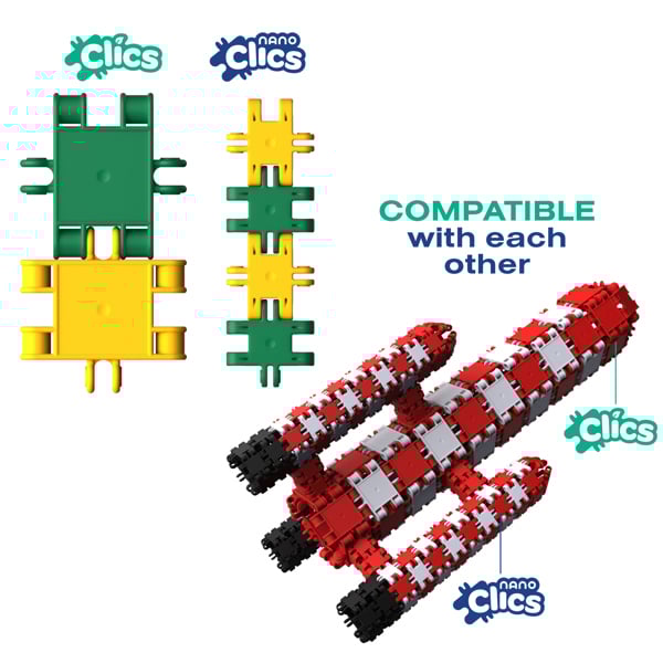 Clics Nano Clics Creative Builder - 125 Pieces