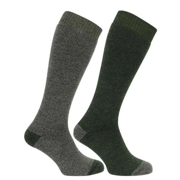 Hoggs of Fife Country Long Socks Lovat and Olive