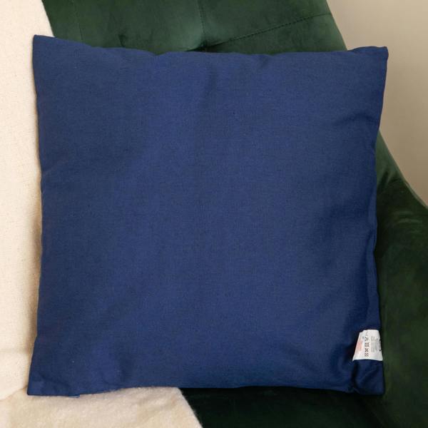 Samuel Alexander 44cm Dark Blue Ho Ho Ho Santa Hat Soft Christmas Decorative Cushion