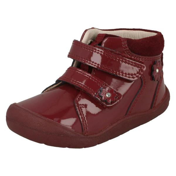 Start-rite Girls Startrite Hook & Loop Ankle Boots Dream