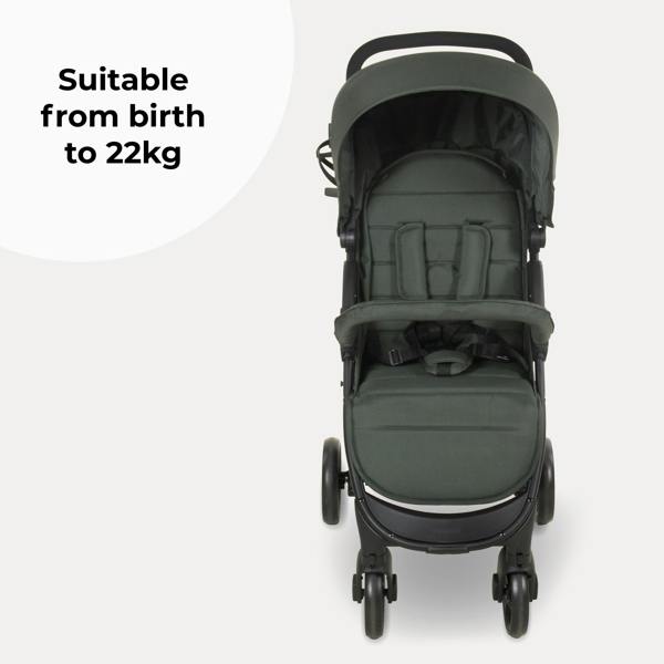 My Babiie MB30 Plus Pushchair - Forest Green