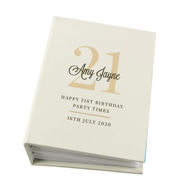 Personalised Memento Company PersonalisedBirthday 6x4 Photo Album