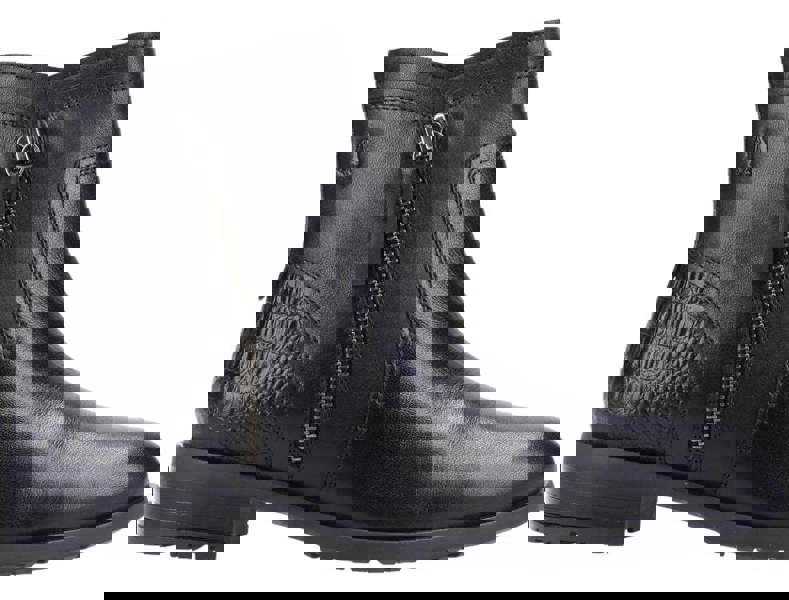 Hush Puppies Scarlett Womens Smart Casual Zip-Up Ankle Boots