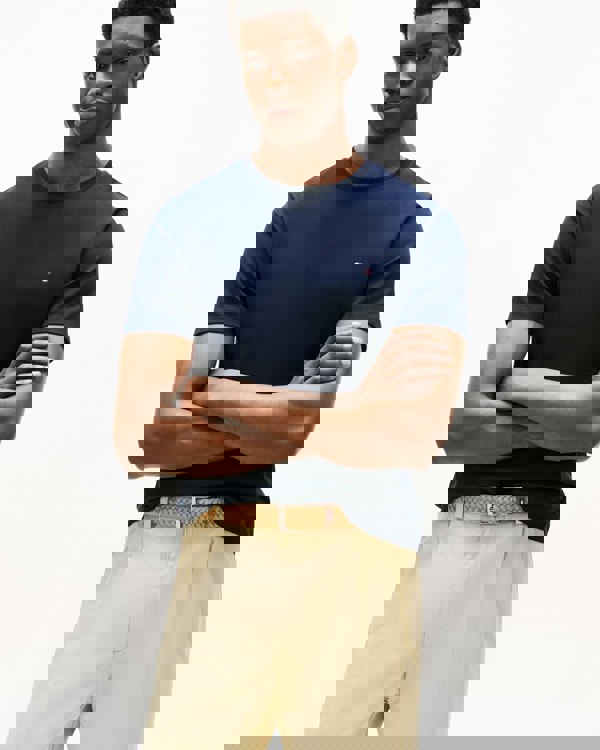 Tommy Hilfiger Light Interlock Mens T-Shirt - Desert Sky