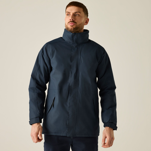 Regatta Mens Dover Waterproof Windproof Jacket - Navy/Navy