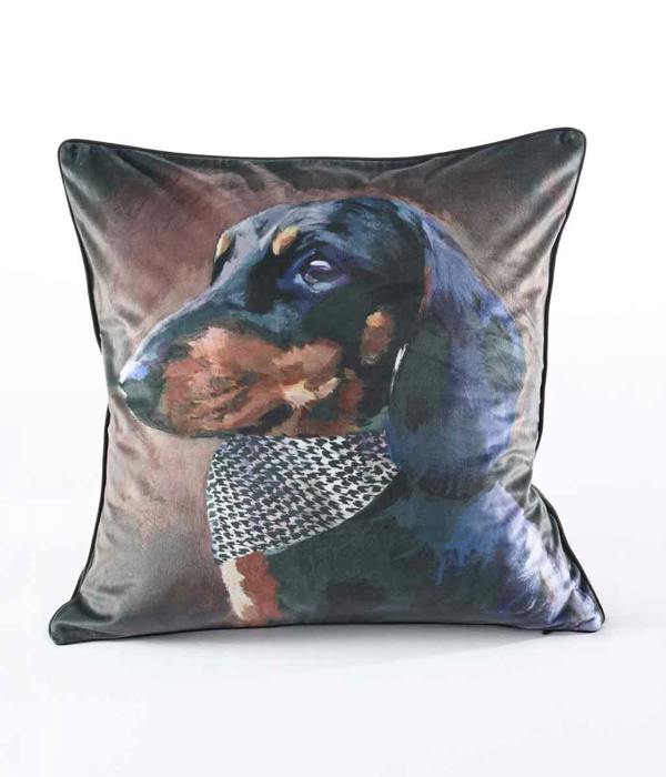 M.M Linen Houndstooth Cushion