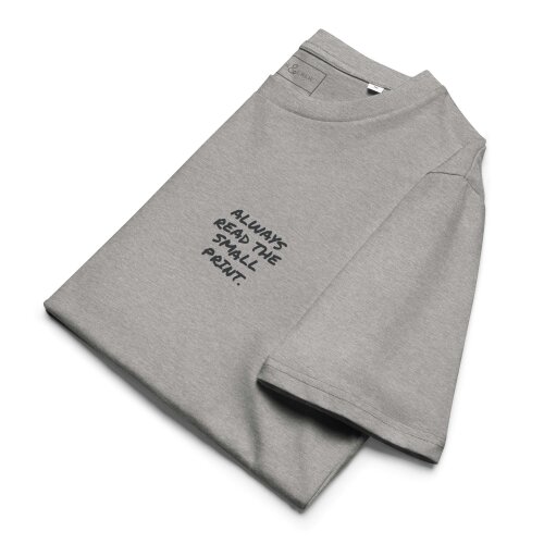 Anchor & Crew Small Print Annotations Organic Cotton T-Shirt