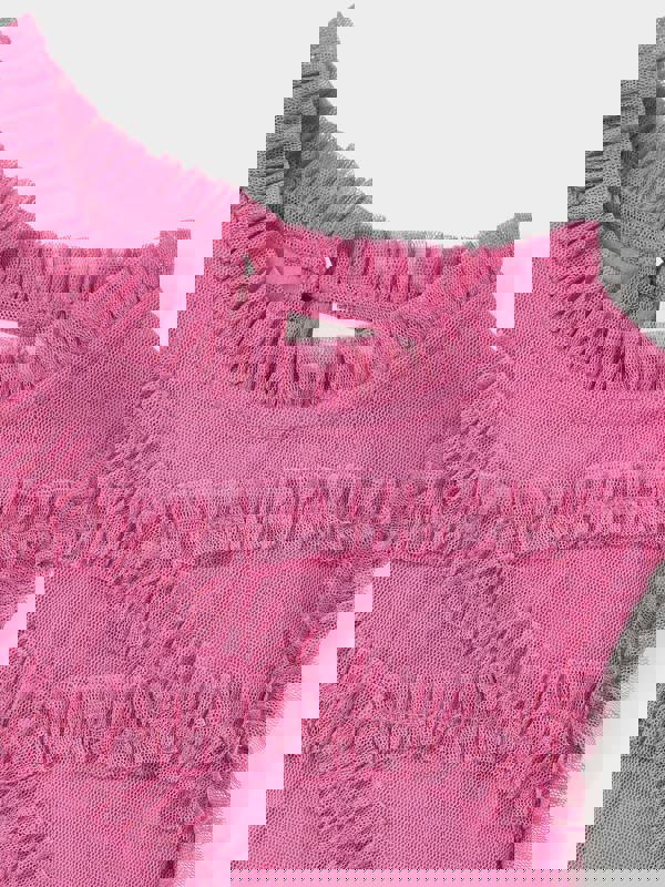 GWD Rebecca Pink Mesh Dress