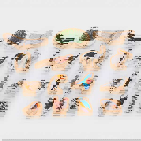 tickit Wooden Bird Blocks