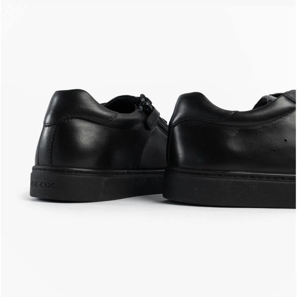 Geox GEOX J NASHIK Lace Up Kids Shoes Black