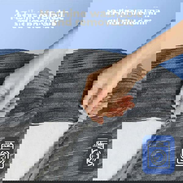 Lavio Backrest Reading Pillow Lumbar Support Arm Seat Cushion Machine Washable