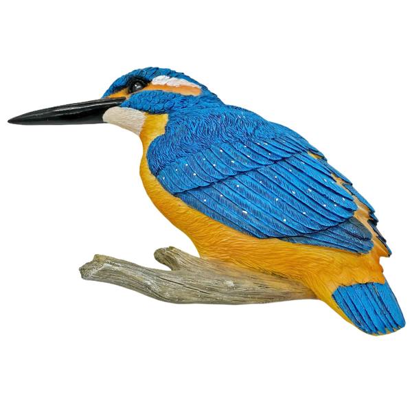 Farmwood Large Wall Mountable Kingfisher Bird Garden Ornament