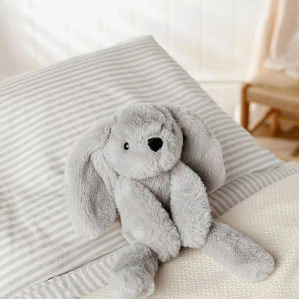 T. H. Baker Softies Theo Long Legged Grey Bunny Soft Toy Gift SOF104