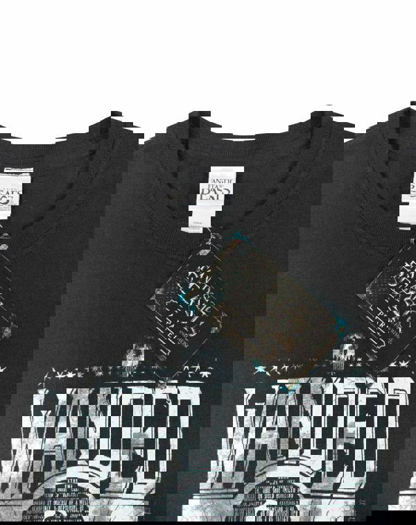 Fantastic Beasts And Where To Find Them Mens Black Wanded And Extremely Dangerous Graphic Print Short Sleeved T-Shirt