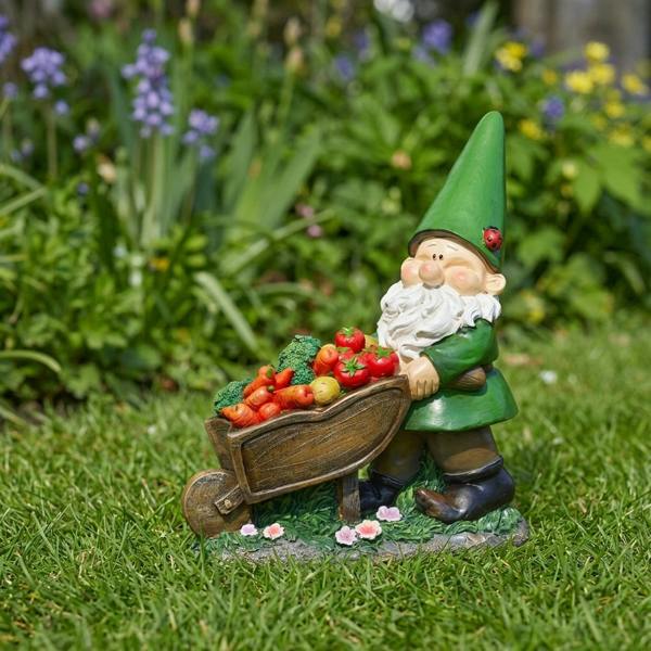 Garden Greatness Wheelbarrow Wilf Decorative Garden Ornament