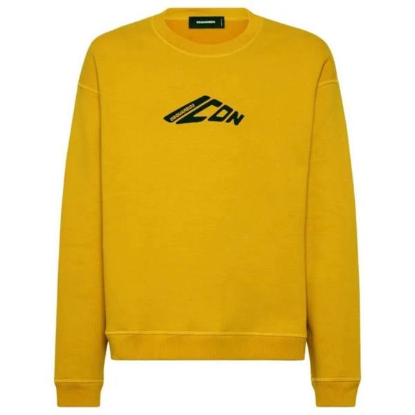 Dsquared2 Icon New Generation Relax Fit Sweatshirt Sunflower M