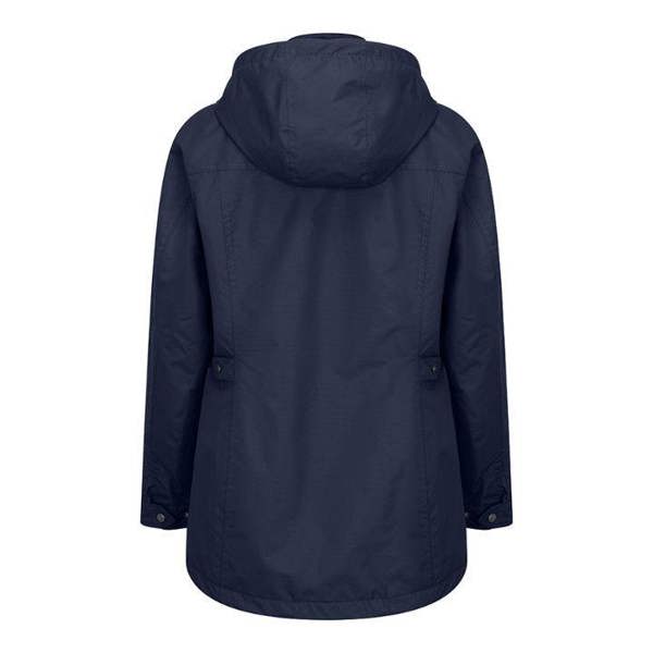 Navy Blue Hoggs of Fife Fara waterproof jacket with a hood ideal dog walking jacket