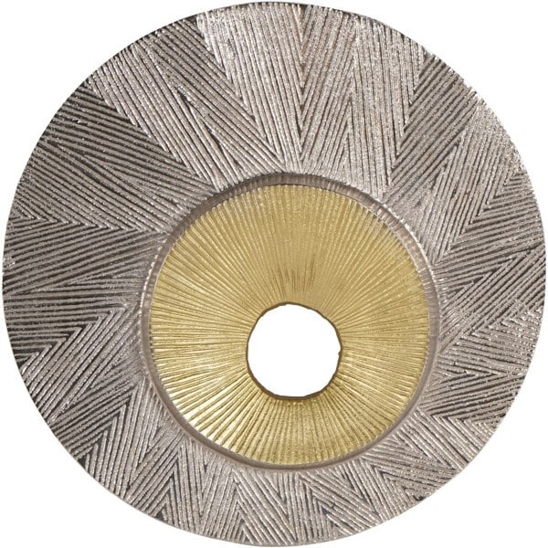 Libra Interiors Bergen Nickle Aluminium Wall Art 38cm