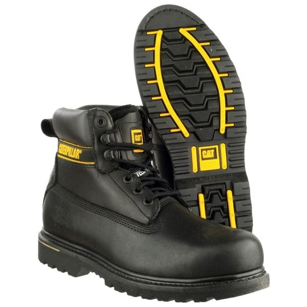 Caterpillar Holton Safety Mens Boots - Black