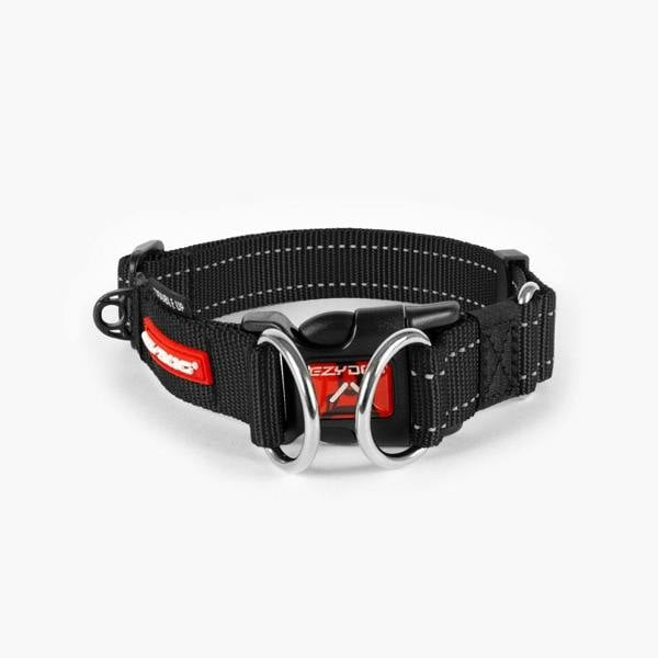 EzyDog Double Up Dog Collar in Black
