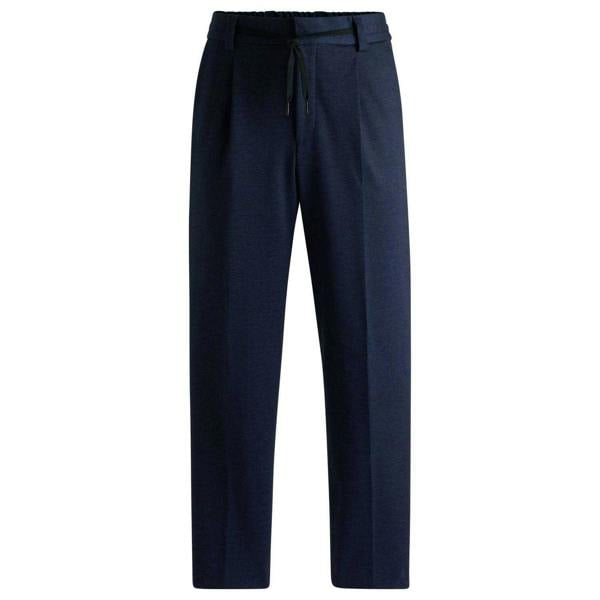 Hugo Mens Gos241F1J Trousers - Dark Blue - 