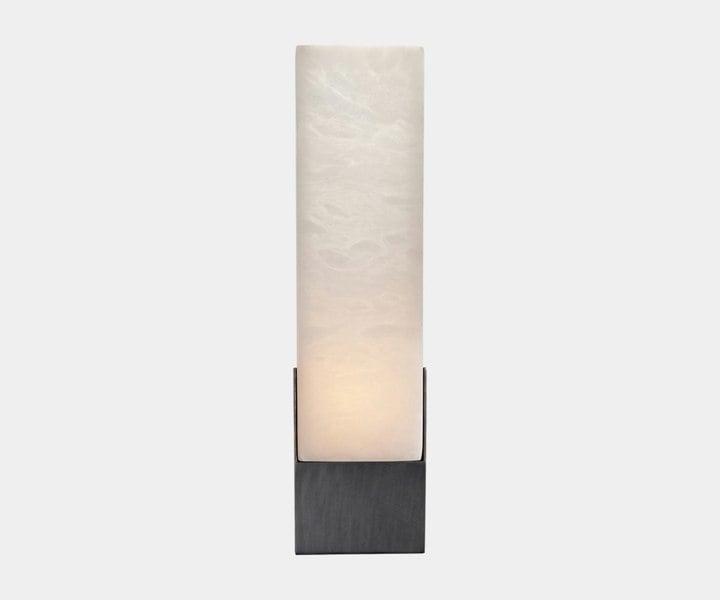 Elegant Interior Sconce from Kelly Wearstler's Signature Collection - Covet Tall Box Bath Sconce