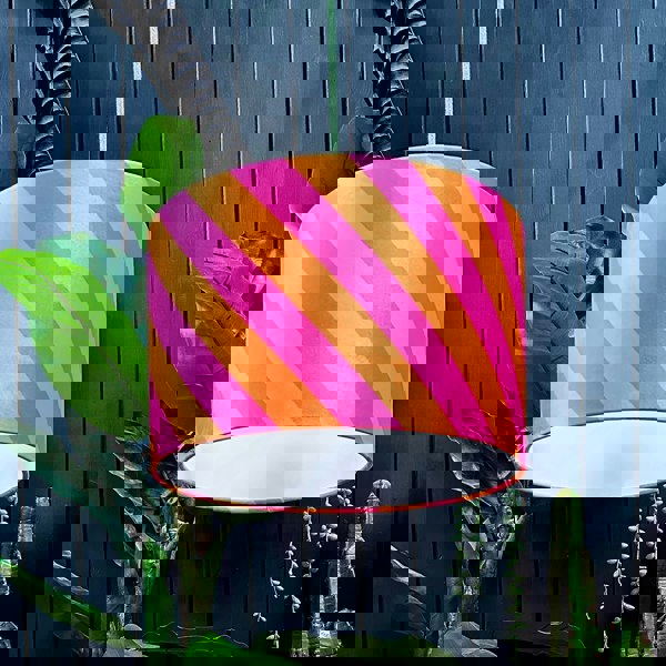 love frankie Helter Skelter lampshade in tutti frutti