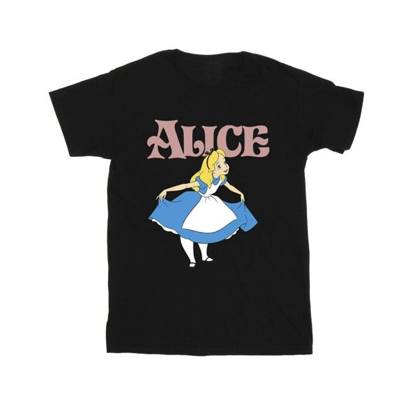 Disney Mens Alice In Wonderland Take A Bow T-Shirt - Black